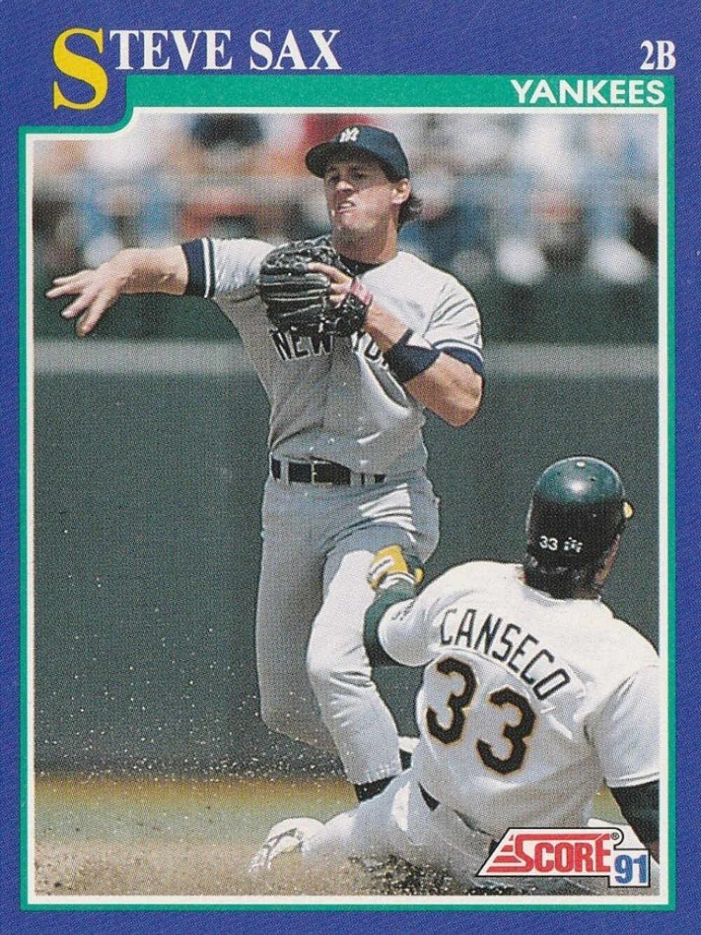 Steve Sax Baseball Card Collection - Picture 4 of 4